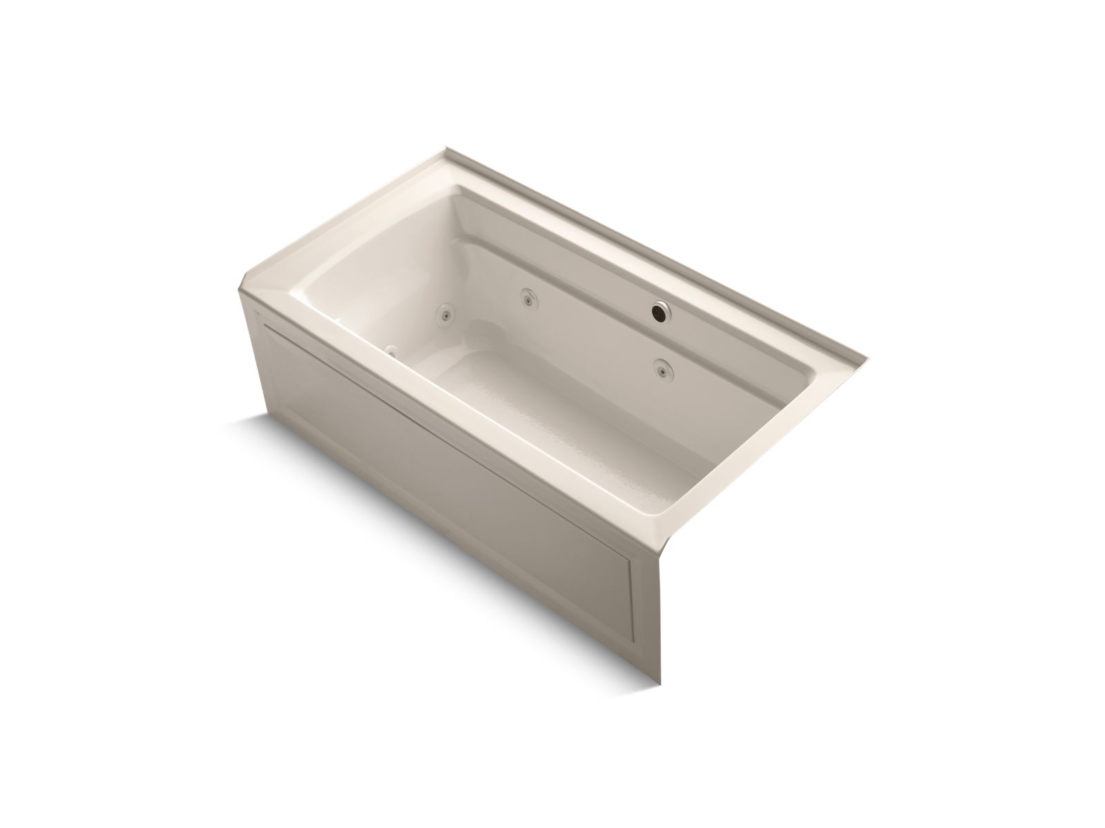 9855-archer-60-x-32-alcove-whirlpool-bath-with-bask-heated-surface-right-drain-4.jpg Archer® 60" x 32" alcove whirlpool bath with Bask® heated surface, right drain