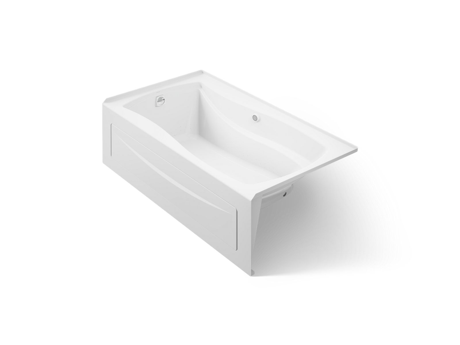 9867-mariposa-66-x-36-alcove-heated-bubblemassage-air-bath-with-bask-heated-surface-left-drain-1.jpg Mariposa® 66" x 36" alcove Heated BubbleMassage™ air bath with Bask® heated surface, left drain