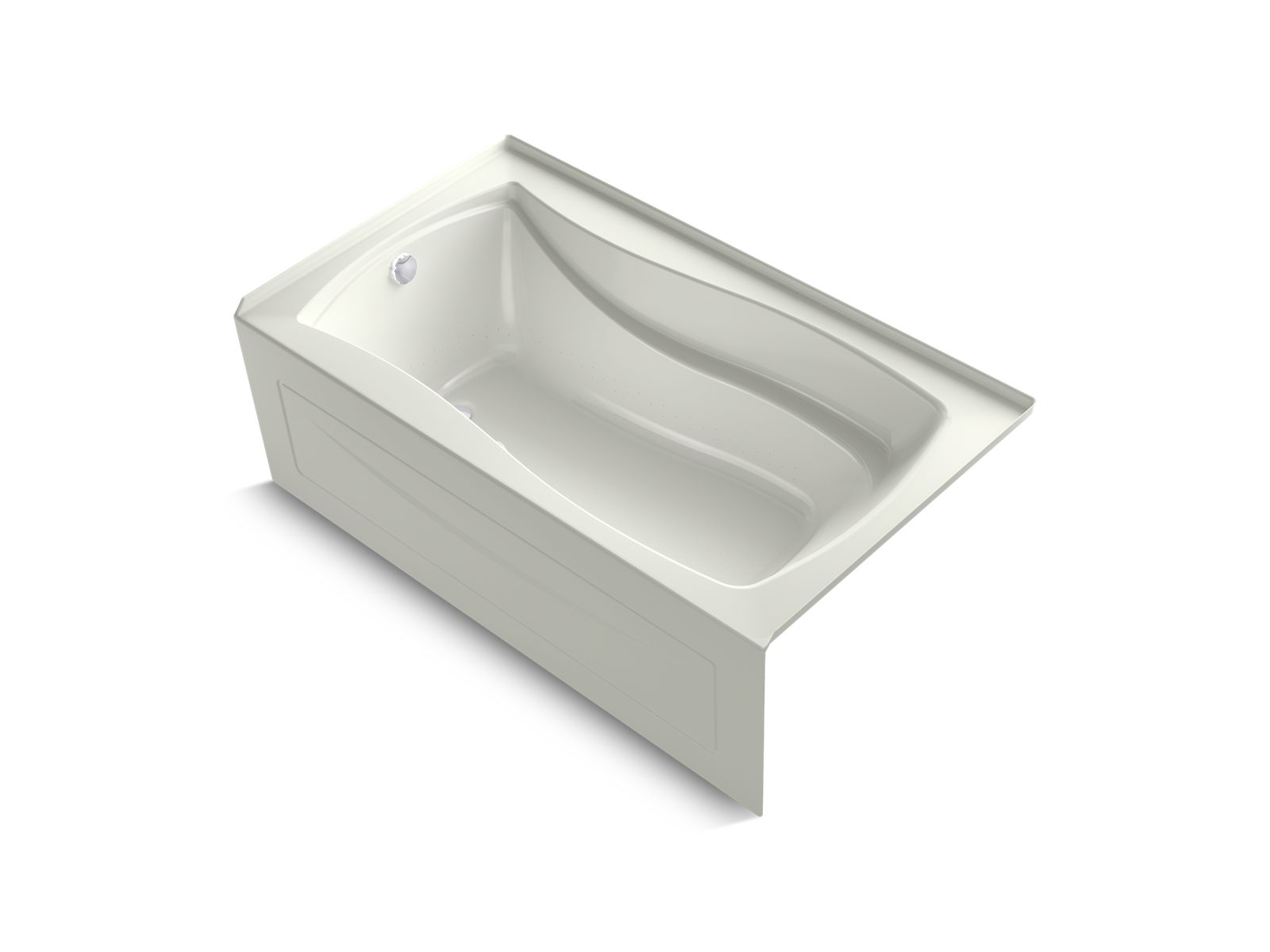 9867-mariposa-66-x-36-alcove-heated-bubblemassage-air-bath-with-bask-heated-surface-left-drain-3.jpg Mariposa® 66" x 36" alcove Heated BubbleMassage™ air bath with Bask® heated surface, left drain