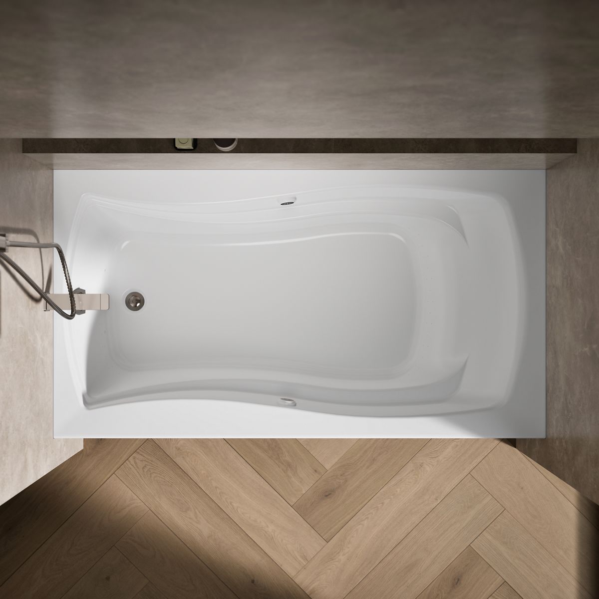 9867-mariposa-66-x-36-alcove-heated-bubblemassage-air-bath-with-bask-heated-surface-left-drain-8.jpg Mariposa® 66" x 36" alcove Heated BubbleMassage™ air bath with Bask® heated surface, left drain