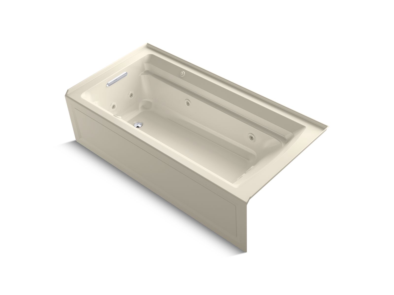 9871-archer-72-x-36-integral-apron-bubblemassage-air-bath-and-whirlpool-with-left-hand-drain-3.jpg Archer® 72" x 36" integral apron BubbleMassage™ air bath and whirlpool with left-hand drain