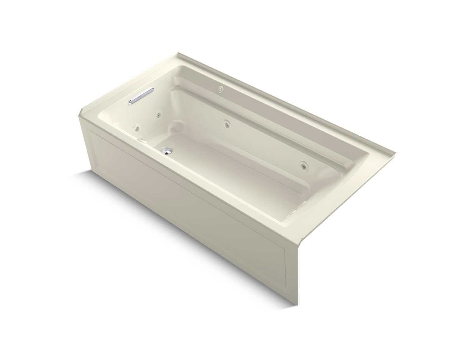 9871-archer-72-x-36-integral-apron-bubblemassage-air-bath-and-whirlpool-with-left-hand-drain-8.jpg Archer® 72" x 36" integral apron BubbleMassage™ air bath and whirlpool with left-hand drain