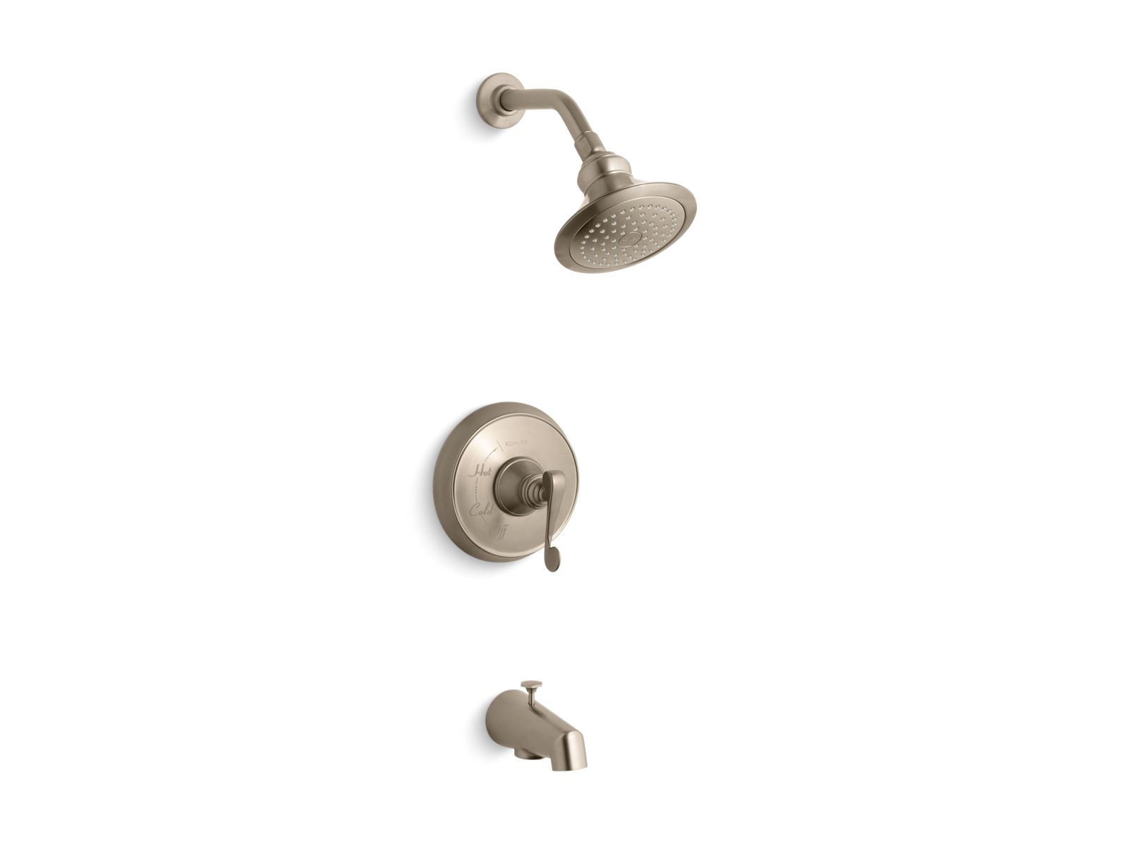 994-revival-rite-temp-bath-and-shower-valve-trim-with-scroll-lever-handle-npt-spout-and-2-5-gpm-showerhead-3.jpg Revival® Rite-Temp® bath and shower valve trim with scroll lever handle, NPT spout and 2.5 gpm showerhead